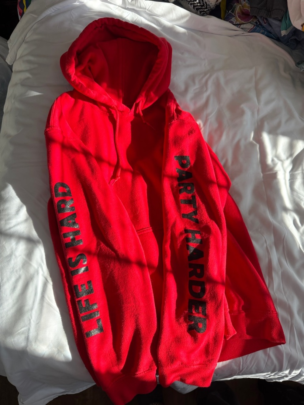 ALF Life is Hard Party Harder Hoodie - Picture 4 of 5